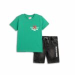 CONJUNTO 2 PIEZAS NIÑO PANTALON VAQUERO