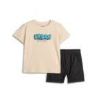 CONJUNTO 2 PIEZAS NIÑO PANTALON CORTO