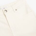 PANTALON VAQUERO LYCRA NIÑA BLANCO
