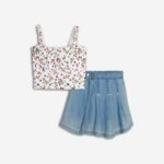 CONJUNTO NIÑA 2 PIEZAS CORTO