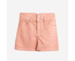 PANTALONES CORTOS VAQUEROS COLOR SALMON