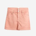 PANTALONES CORTOS VAQUEROS COLOR SALMON