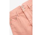 PANTALONES CORTOS VAQUEROS COLOR SALMON - Imagen 2