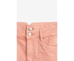 PANTALONES CORTOS VAQUEROS COLOR SALMON - Imagen 3