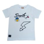 CAMISETA INFANTIL PARA NIÑO DE 2 A 6 AÑOS BLANCA