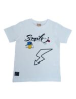 CAMISETA INFANTIL PARA NIÑO DE 2 A 6 AÑOS BLANCA