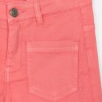PANTALON VAQUERO LYCRA NIÑA BLANCO - Imagen 2