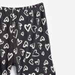CONJUNTO DE LEGGINGS PARA NIÑA, COLOR BLANCO ANTRACITA - Imagen 2